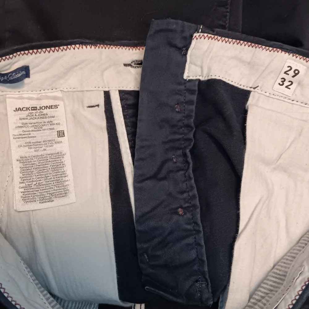 JACK & JONES Marco Slim Fit Chino Pants - Picture 10 of 10